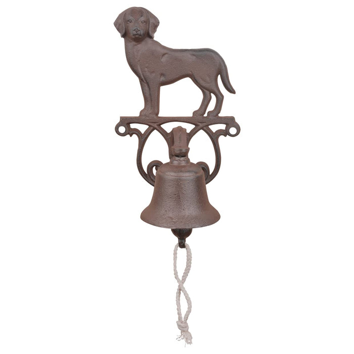 Esschert Design DB83 Rustic Cast Iron Doorbell Dog