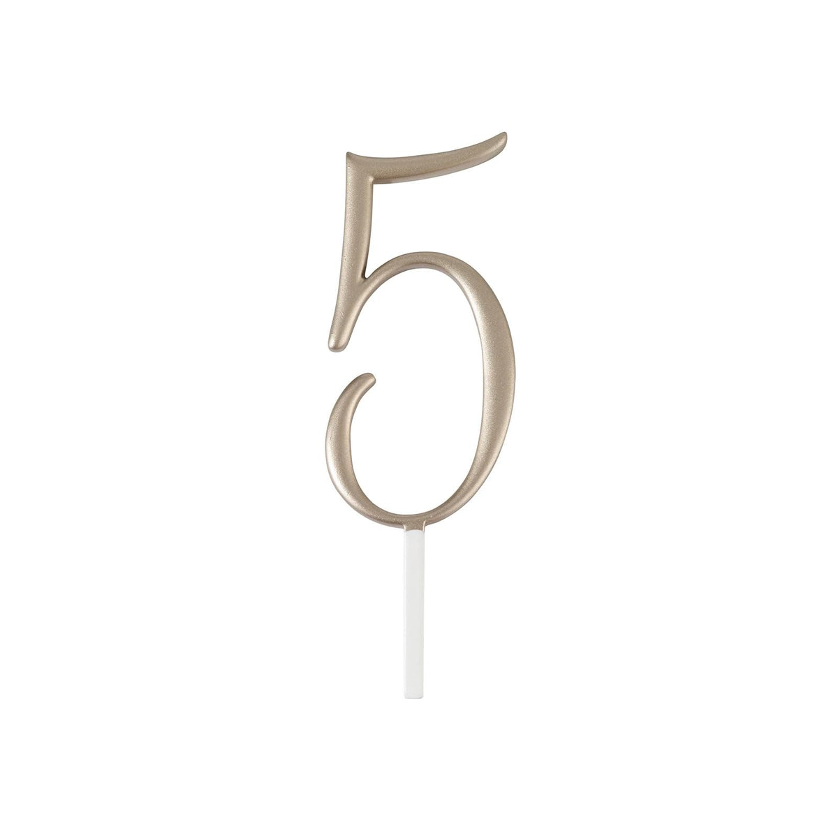 Lillian Rose Cake Topper, 3.5", Gold