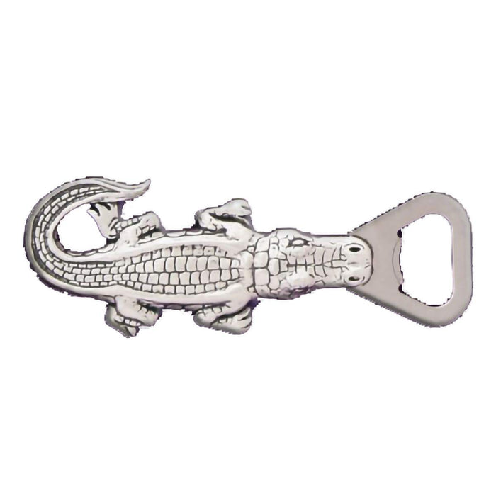 Alligator Pewter Bottle Opener By Basic Spirit