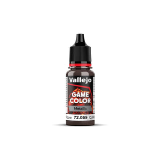Vallejo Paint, 0.57 Fl Oz (Pack of 1), Hammered Copper