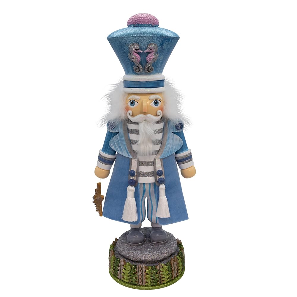 Hollywood Nutcrackers Figurine, 18", Blue