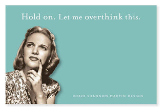 Shannon Martin Design Self Stick Note, Small, Blue
