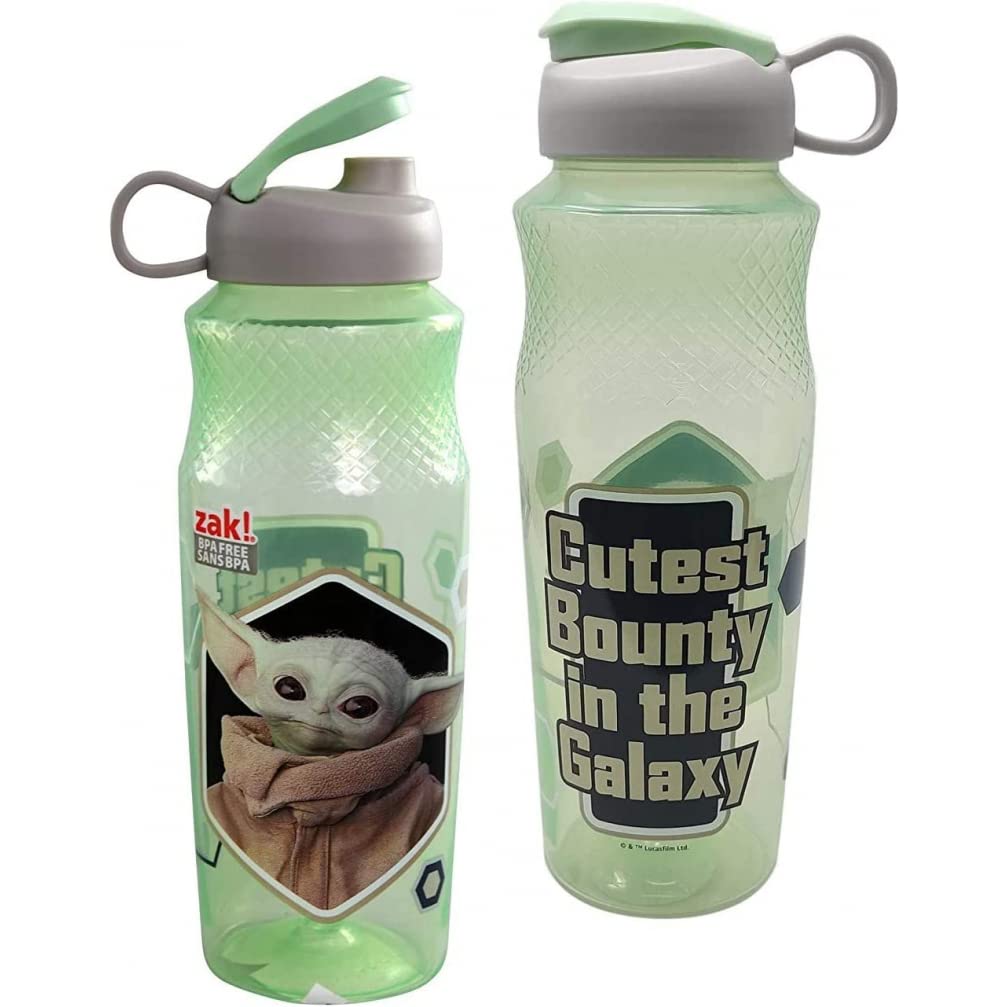 Zak Designs Bottle, Green, Themed