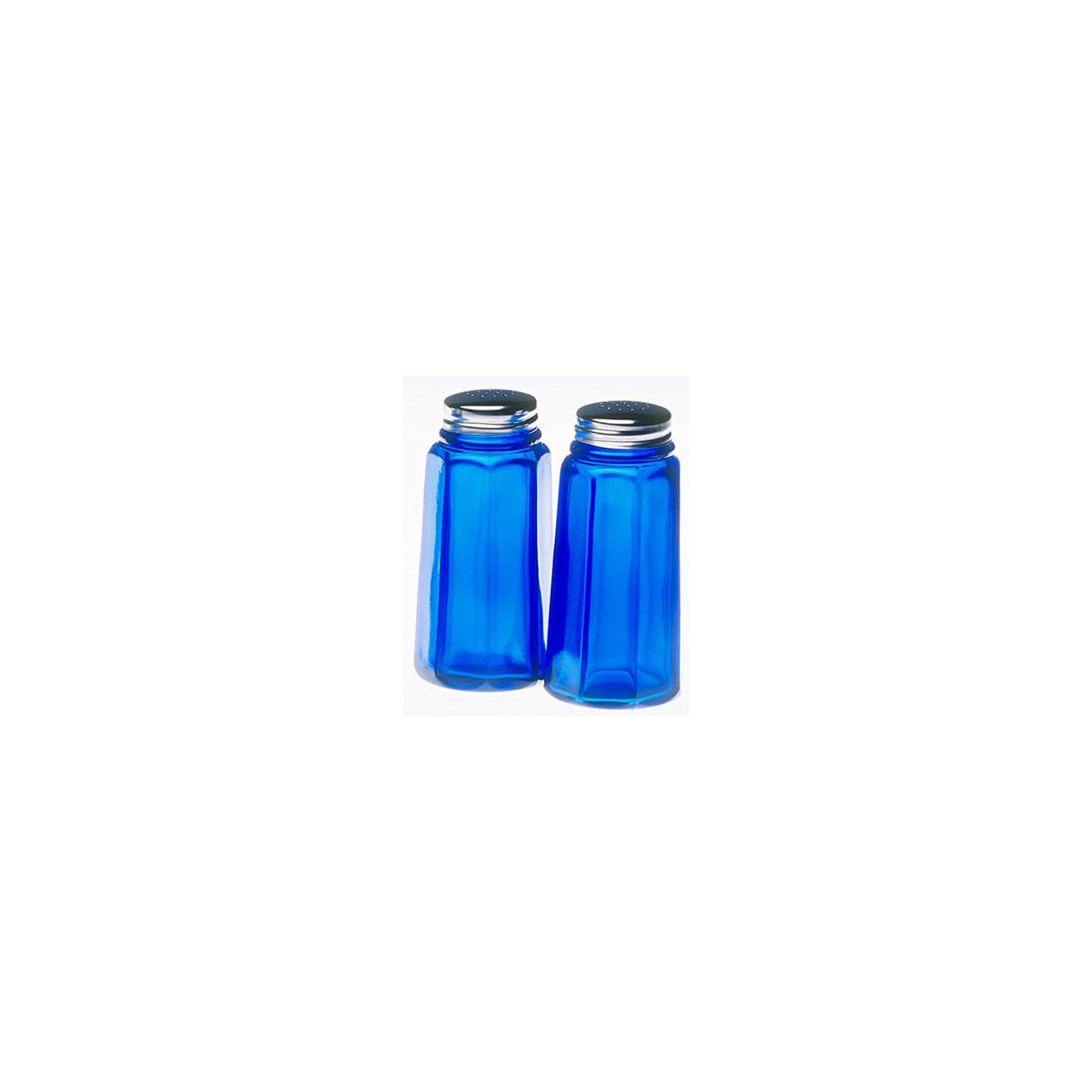 Rosso Glass Food Shaker, small, Cobalt Blue
