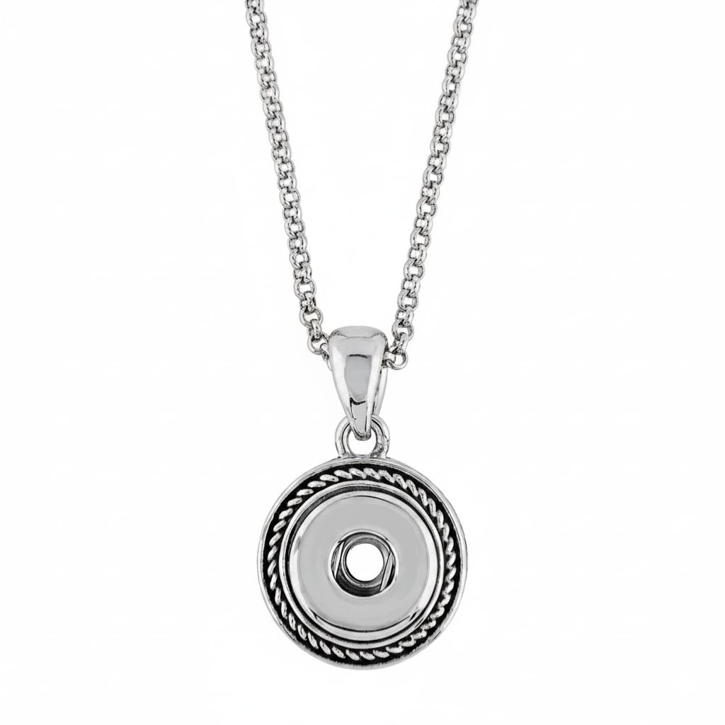 Ginger Snaps Necklace, Petite, Silver