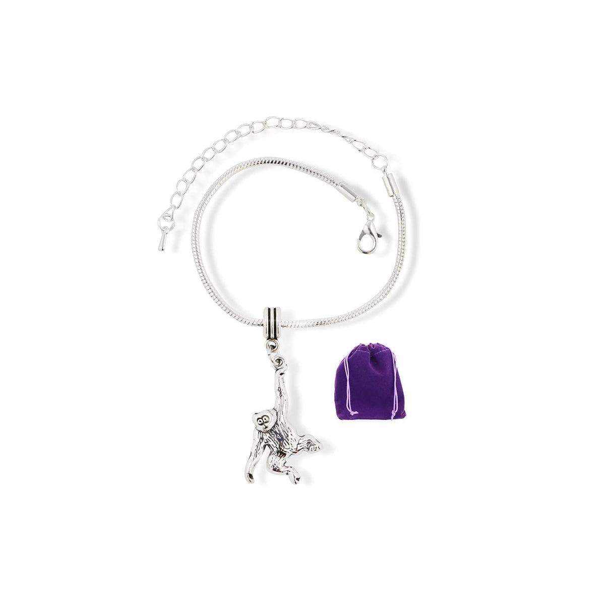 Dave The Bunny Bracelet, 9 inch, Chain,Charm