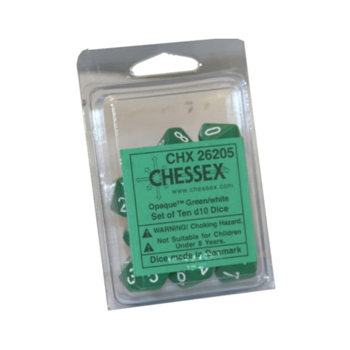 Chessex Game Dice, Green