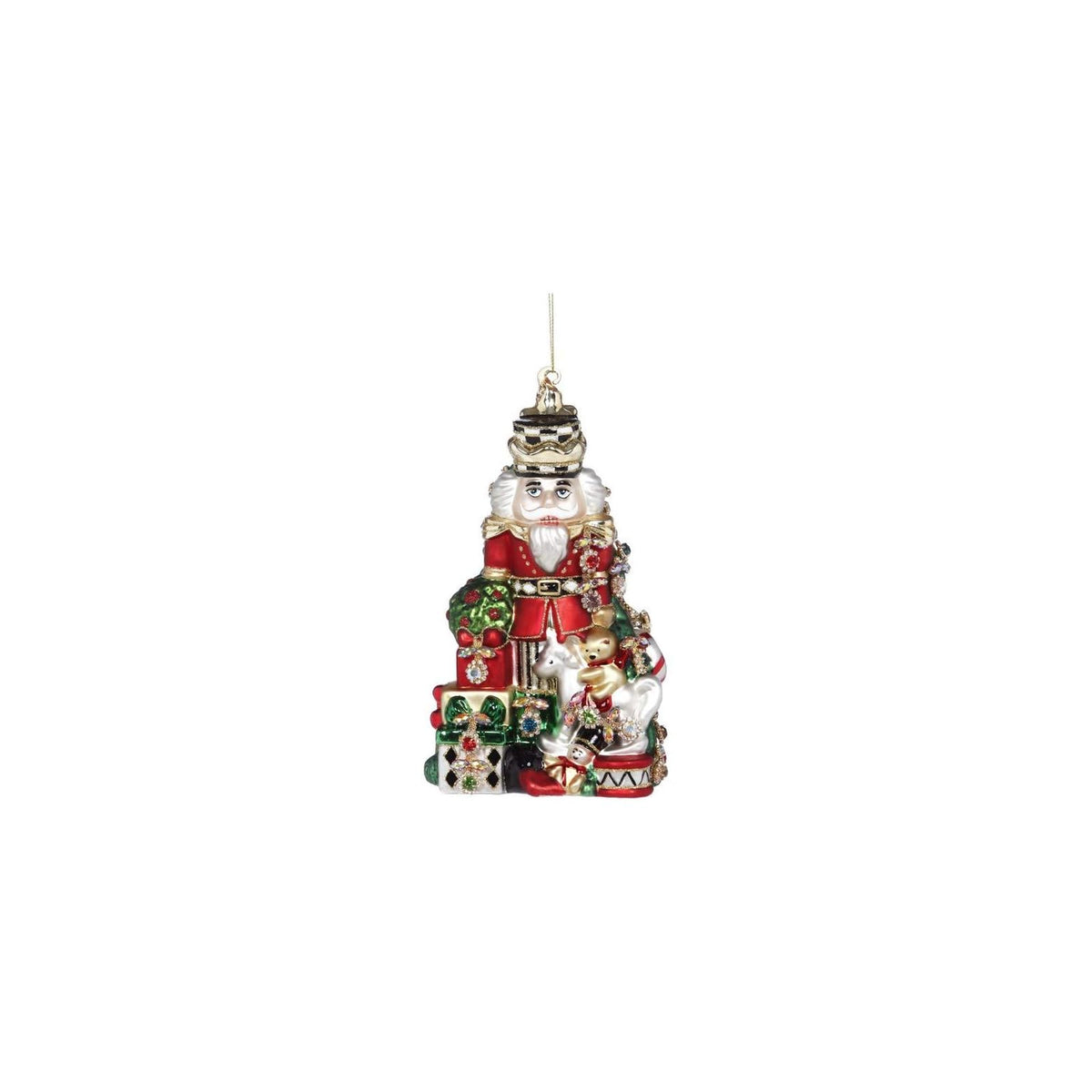 Mark Roberts Hanging Ornament, 8", Green,red