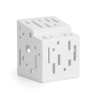 HAK KÄHLER Candle Holder, 7 x 9 cm, White