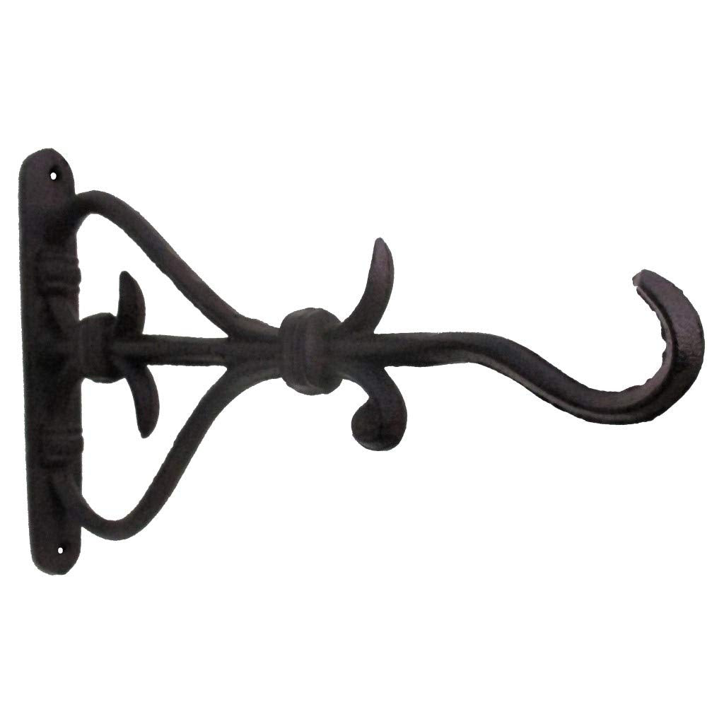 GSM Cast Iron Decorative Bracket with Plant Hook