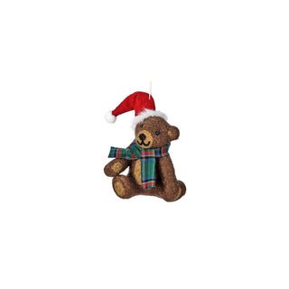 Regency International Hanging Ornament, 5-Inch, Brown Red