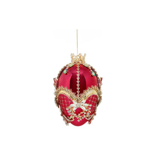 Mark Roberts Hanging Ornament, 7", Red Raspberry
