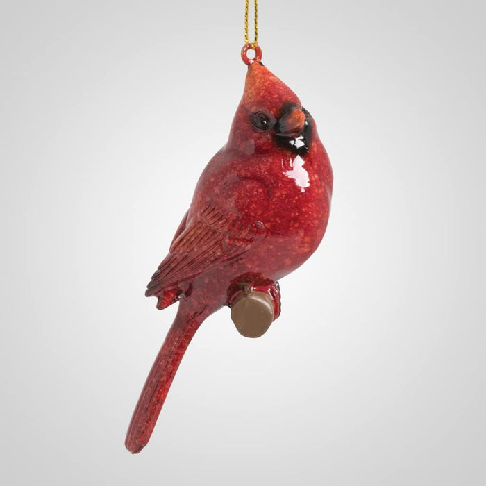 Lipco Hanging Ornament, 1.70 inches Length x 7.70 inches Height, Cardinal
