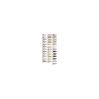MirrOLure Fishing Hook, 3 5/8 Inch, 1/2 oz, Red Bk/White/Silver