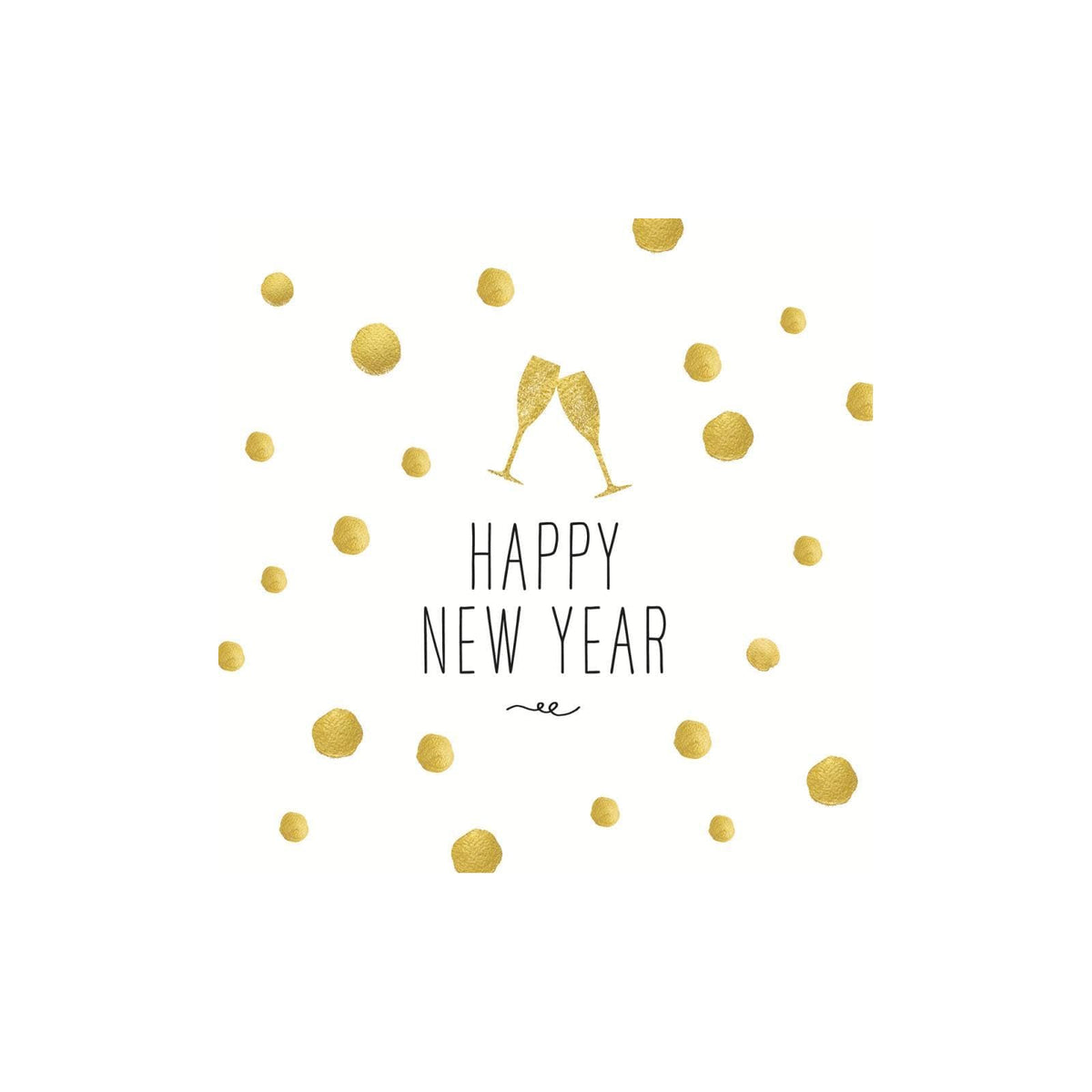 Paperproducts Design Disposable Napkin, Gold