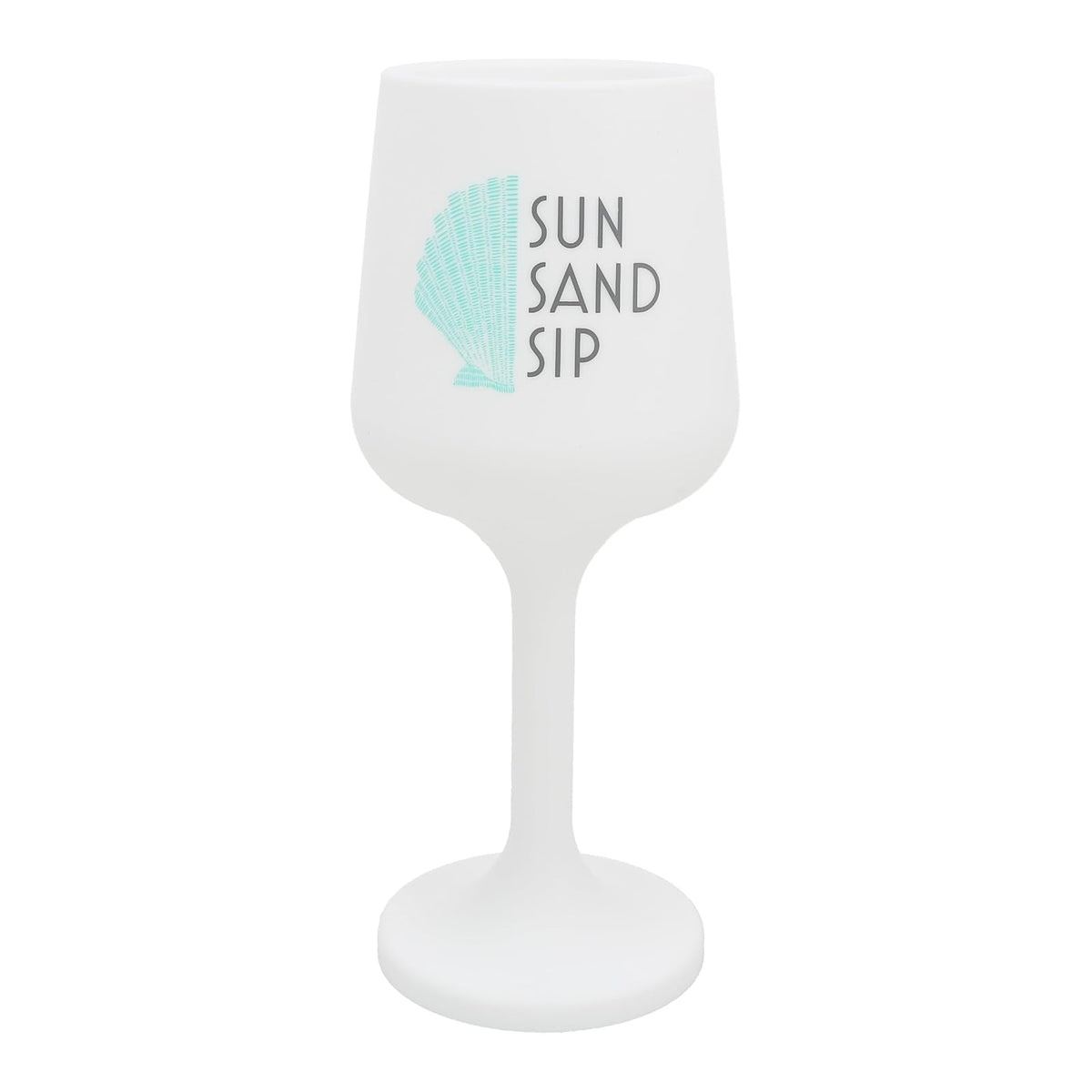 Pavilion Gift Company Drinking Cup, 12 Ounces, White, Green