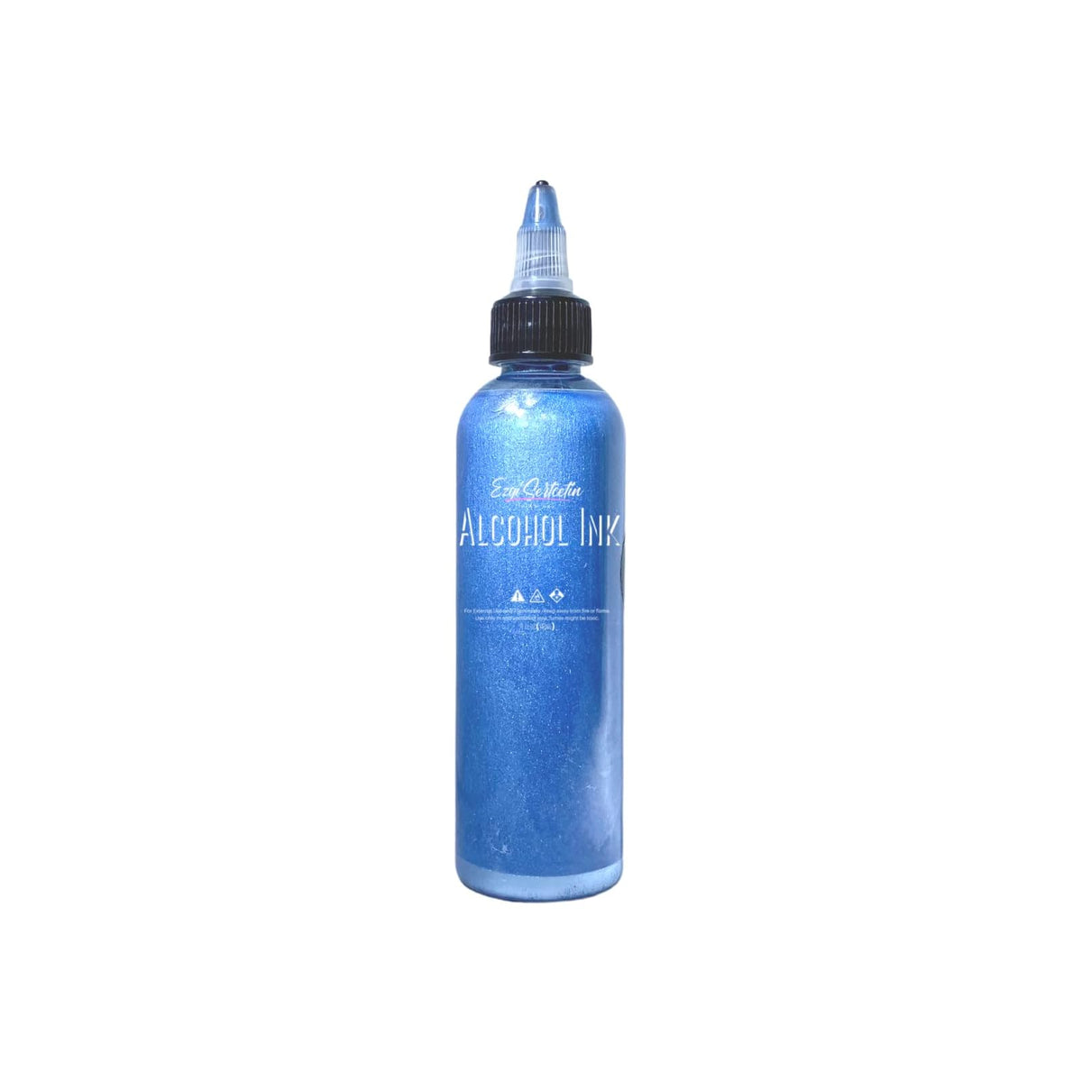 Ezgi Sertcetin Liquid Ink, 4 fl oz, Metallic Baby Blue