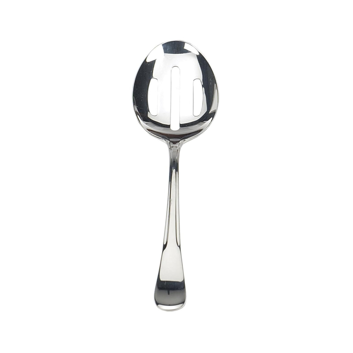 RSVP International Spoon, Slotted Serving Spoon, Stainless Steel