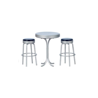 Town Square Miniatures Miniature Toy Furnishing, Small, Silver