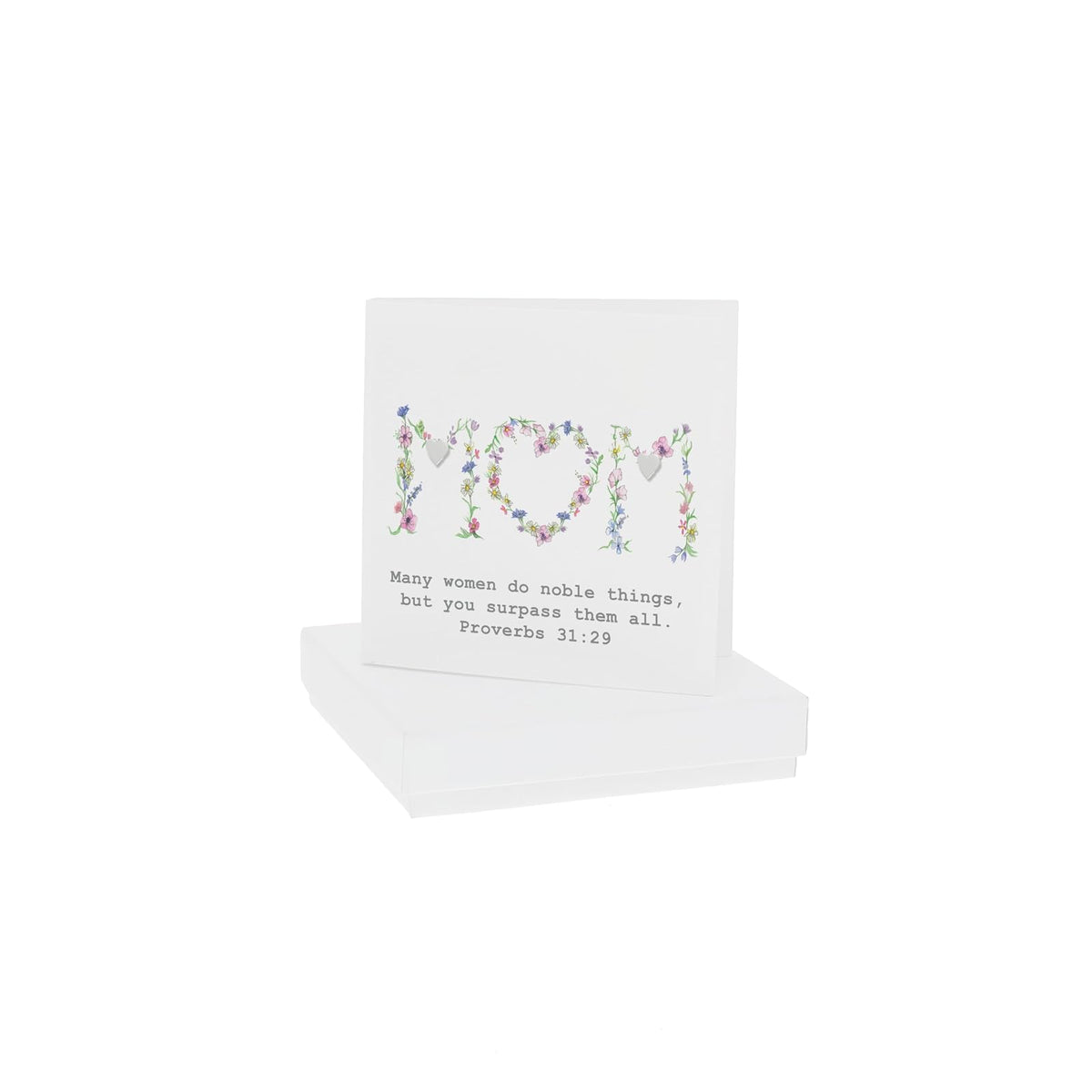Pavilion Gift Company Greeting Card, 7 mm, Silver