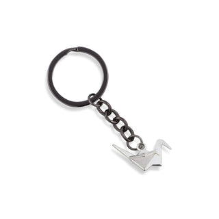 Dave The Bunny Keychain, Medium, Silver