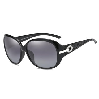 DUCO Sunglasses, One Size, Black Frame Gray Lens