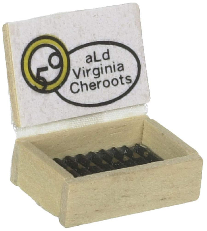 Dollhouse Miniature Cigar Box
