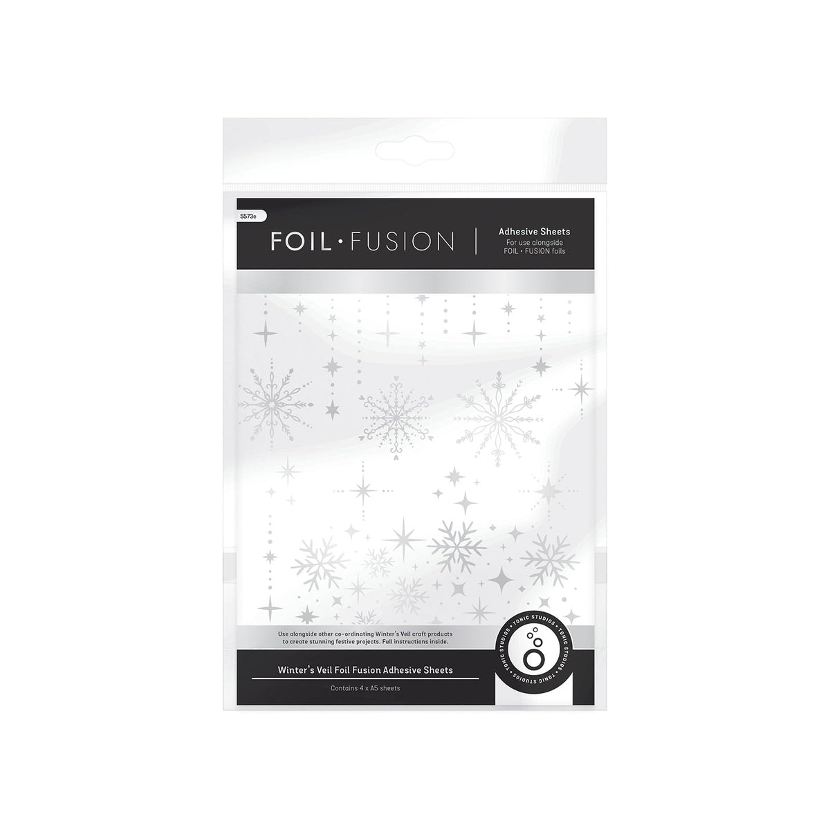 Tonic Studios Sticker Decal, A5, Silver
