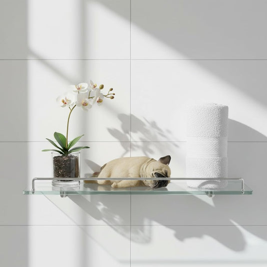 Comfy Hour 5.31 Inch Pug Figurine, Sleeping Dog Statue