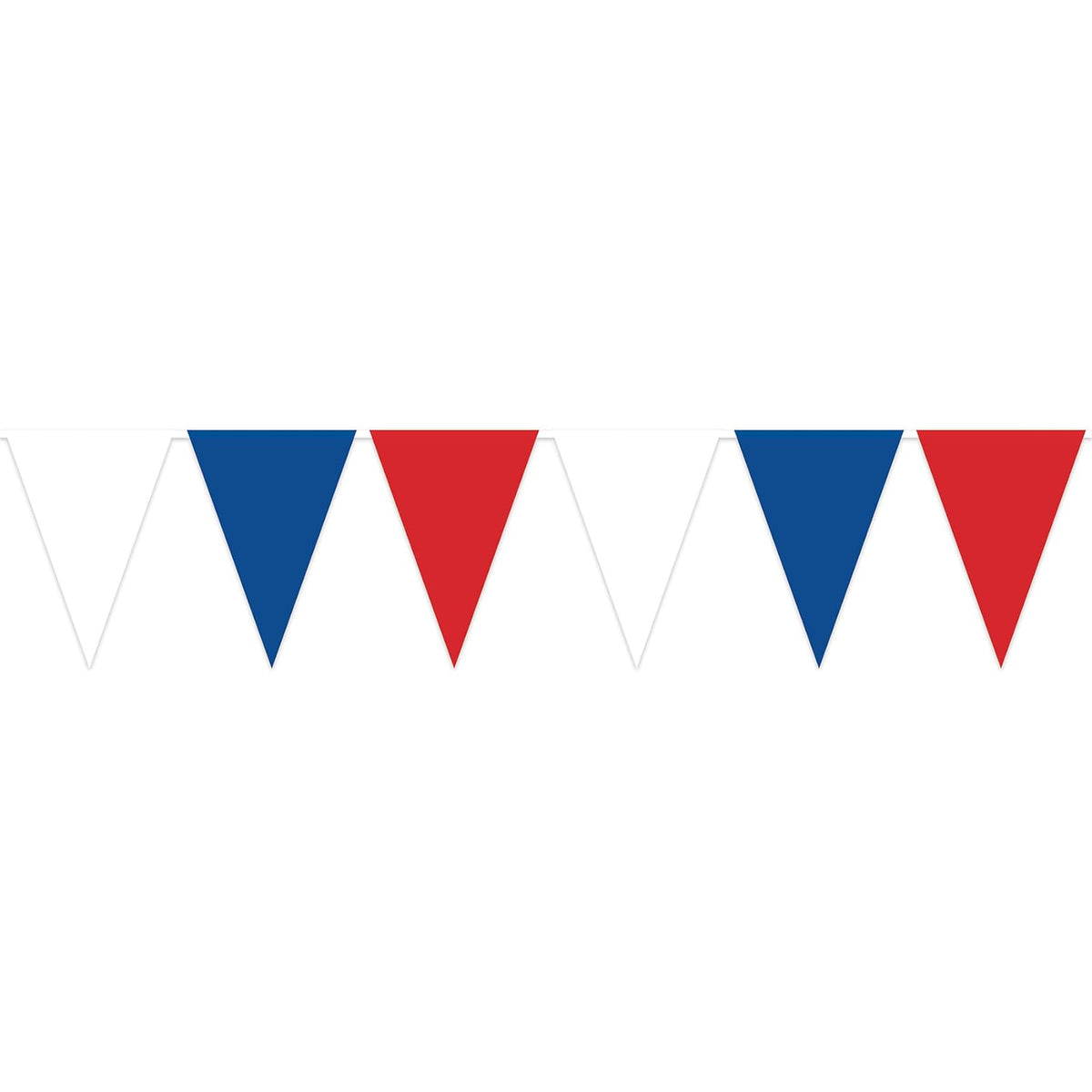Beistle Banner, 28" x 25', Red/White/Blue