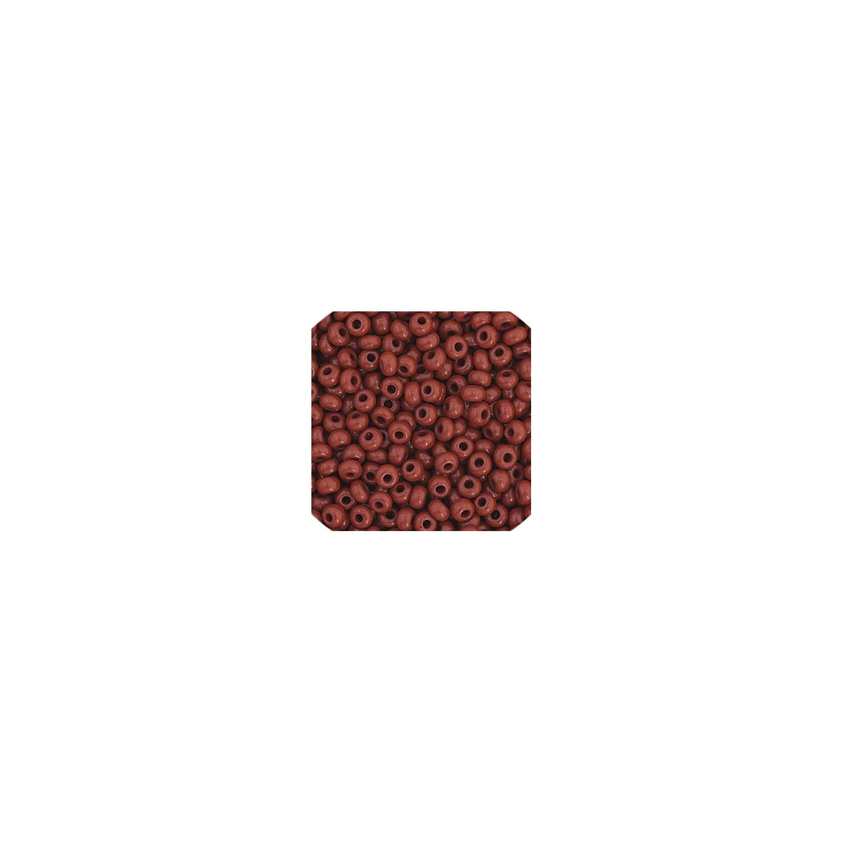 John Bead Craft Bead, Small, Opaque Light Brown