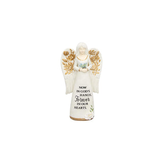 Carson Figurine, 6.5", White/Brown