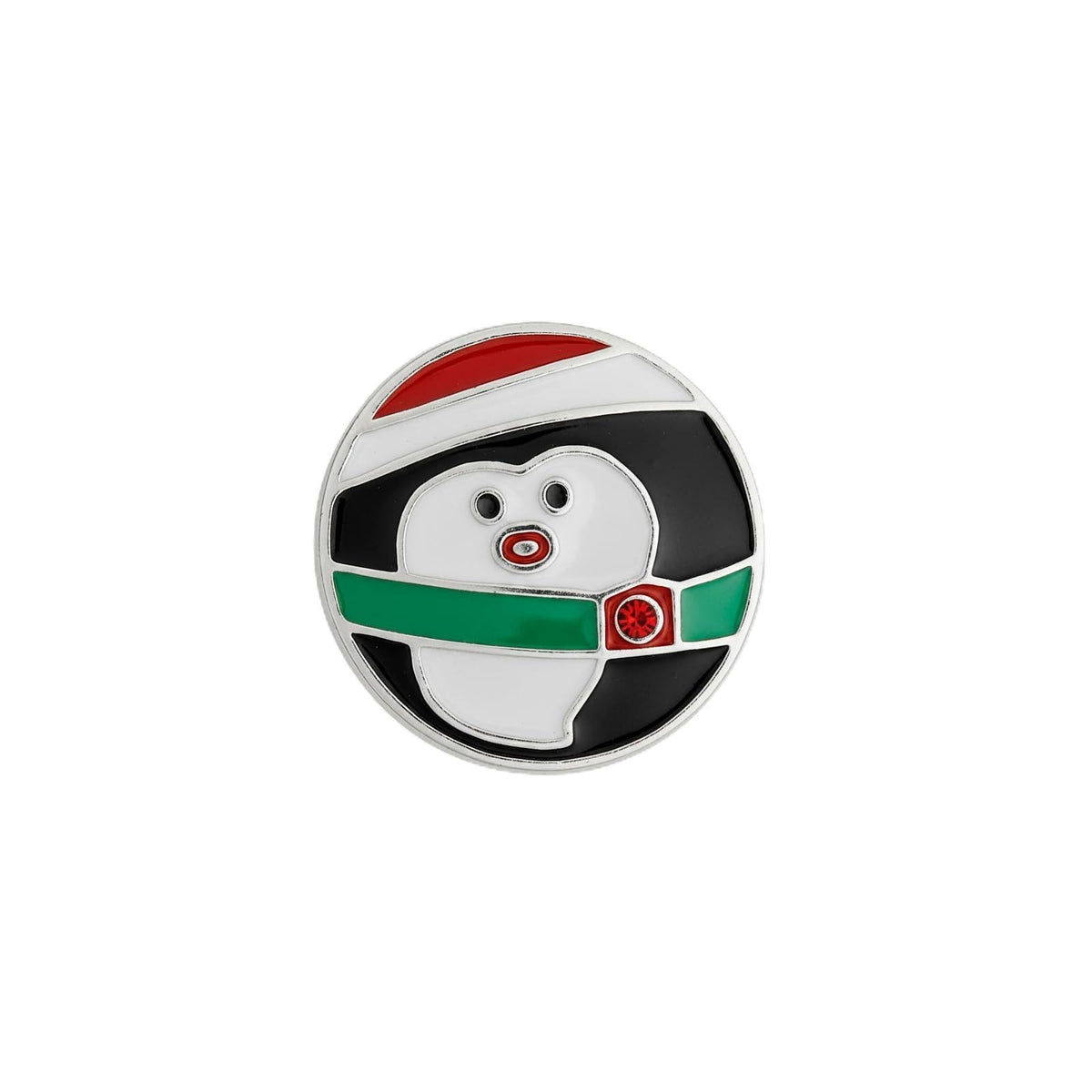 Ginger Snaps Charm, 12mm, Orange