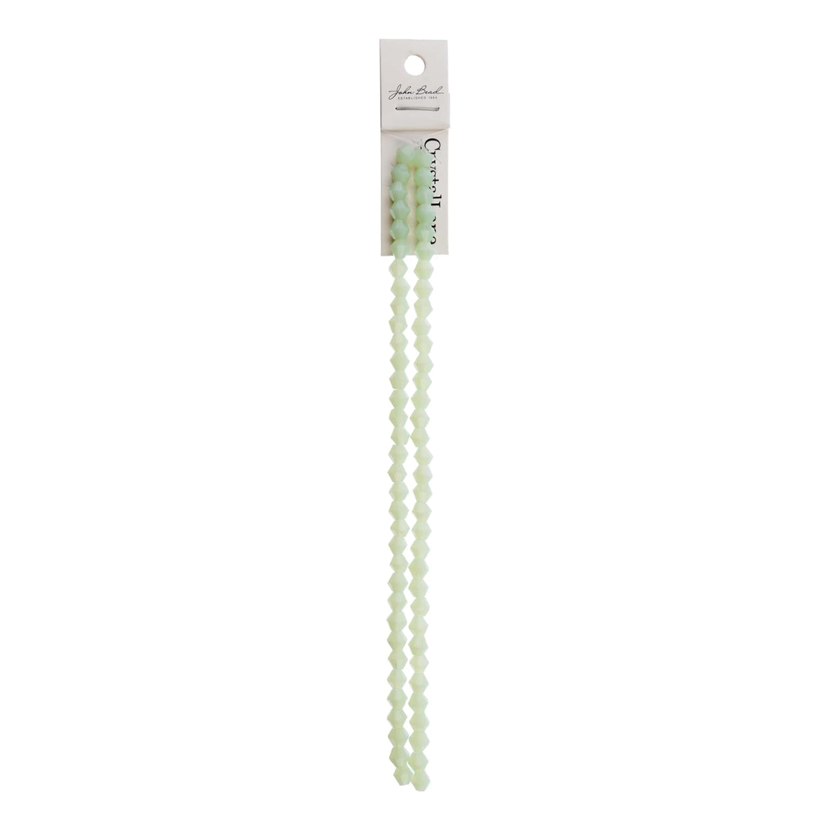 John Bead Craft Bead, 6mm, Opaque Light Green