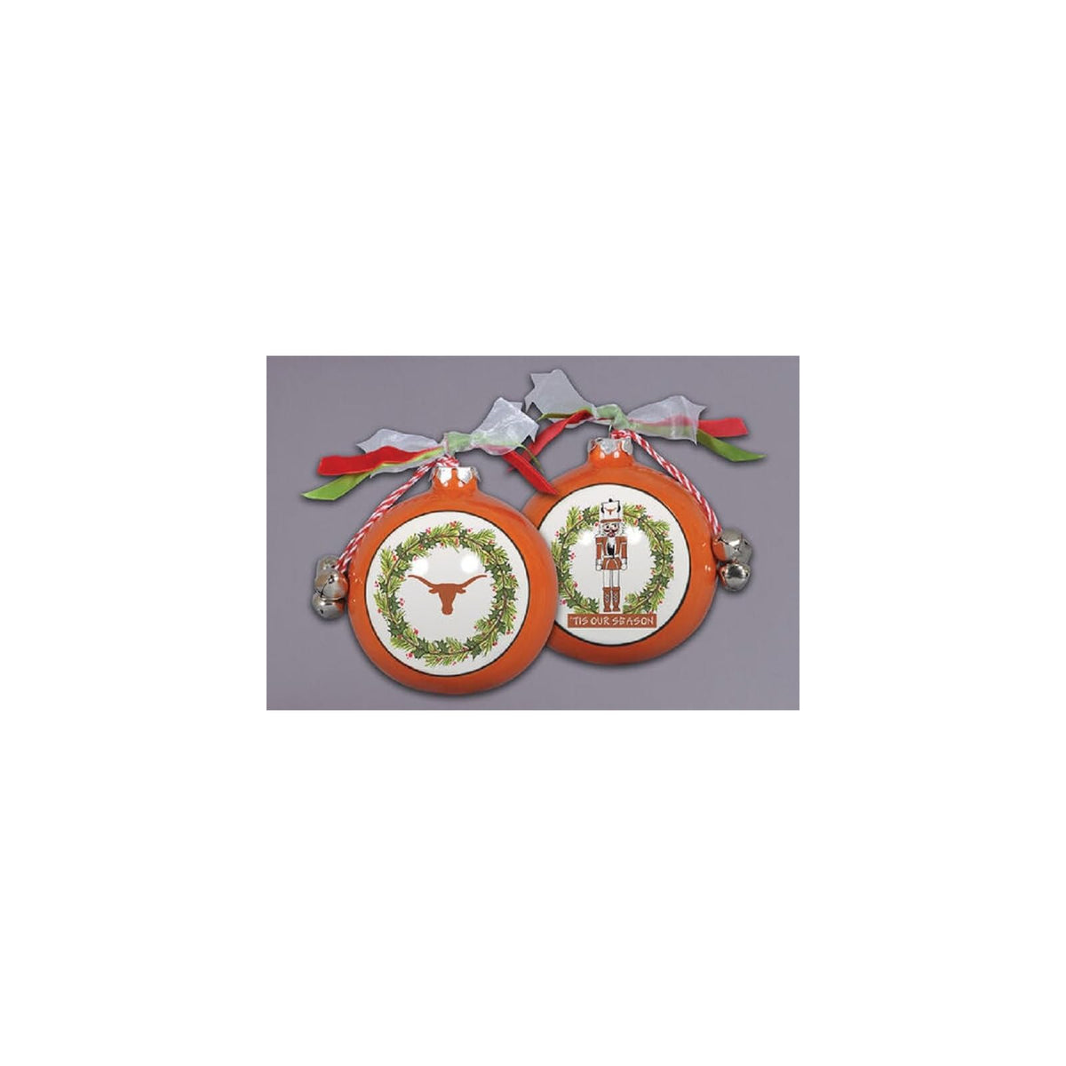 Magnolia Lane Hanging Ornament, Orange