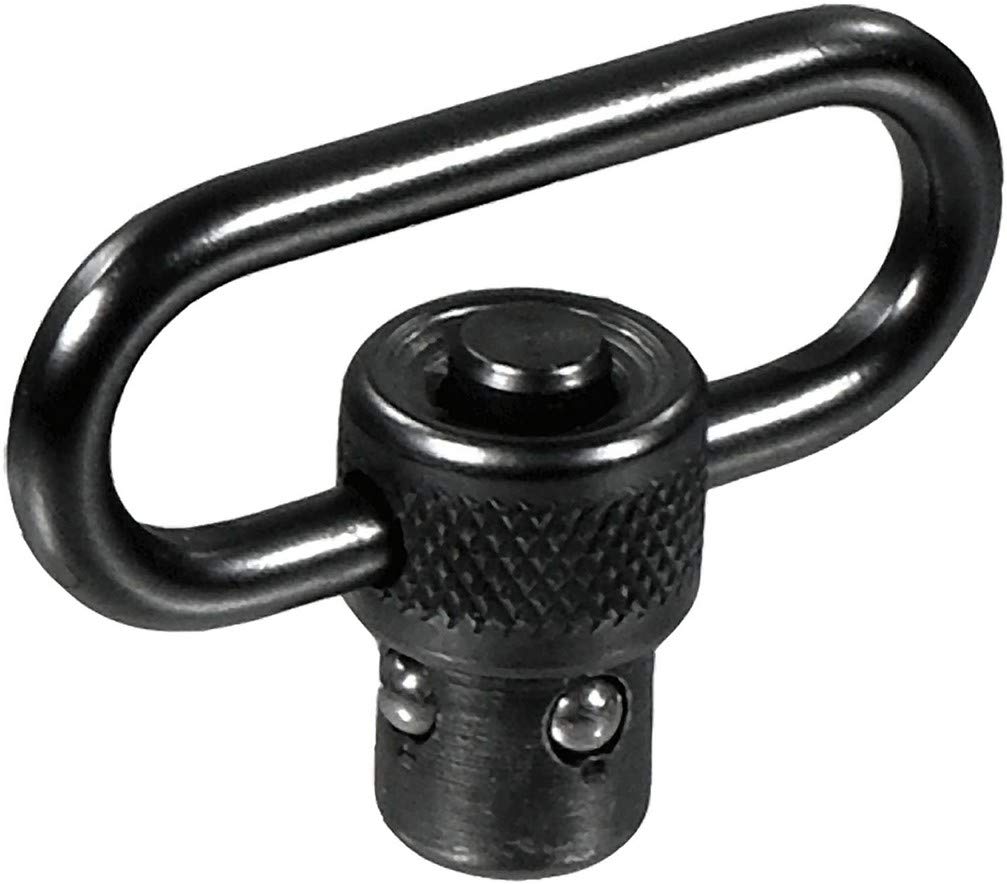 Leapers UTG Standard Duty Push Button QD Sling Swivel, 1.25" Loop