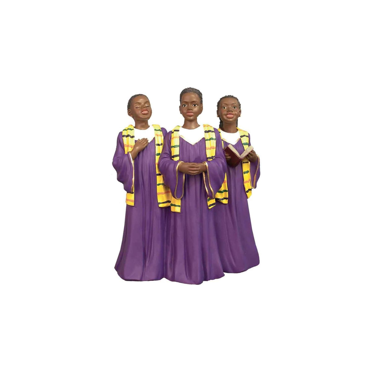 Ebony Treasures Figurine, 6.5" H, Purple