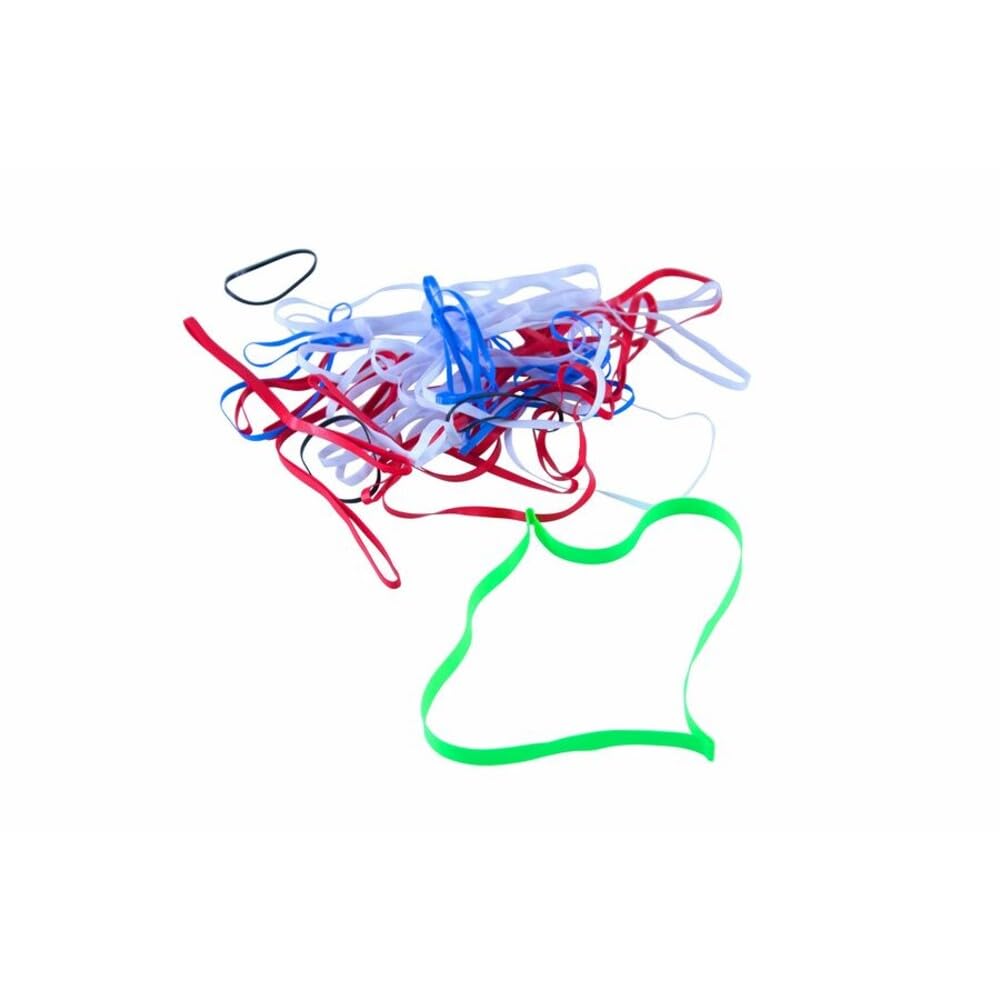 Baumgartens PlastiBands, Box of 100, Assorted Colors and Sizes (SF7000)