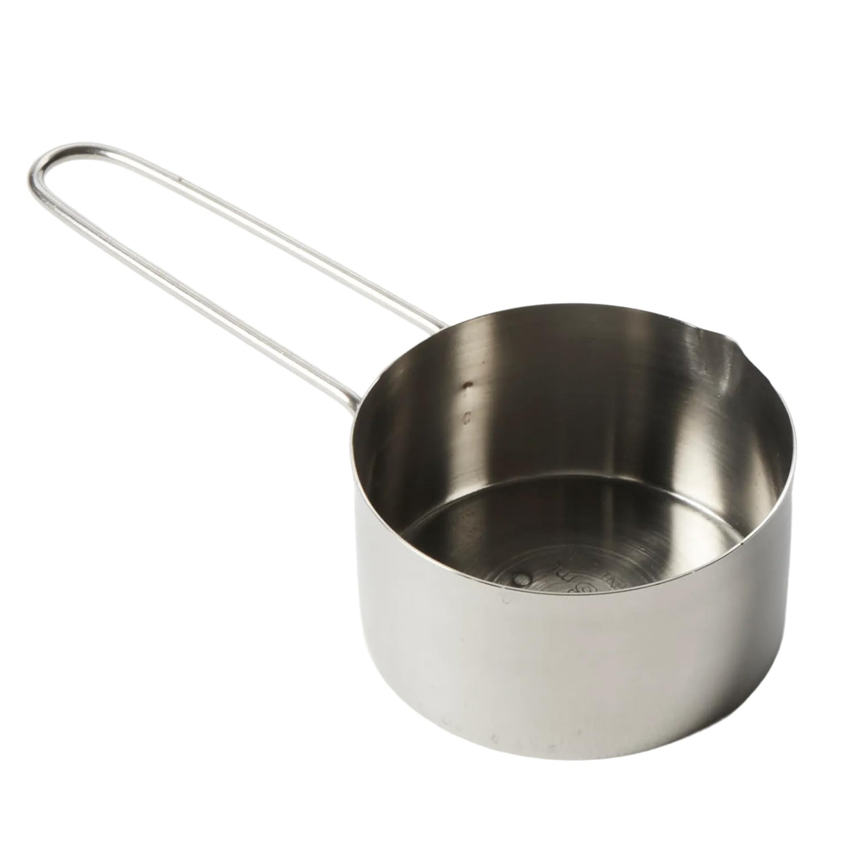 American Metalcraft Measuring Cup, 1/2-Cup, Silver