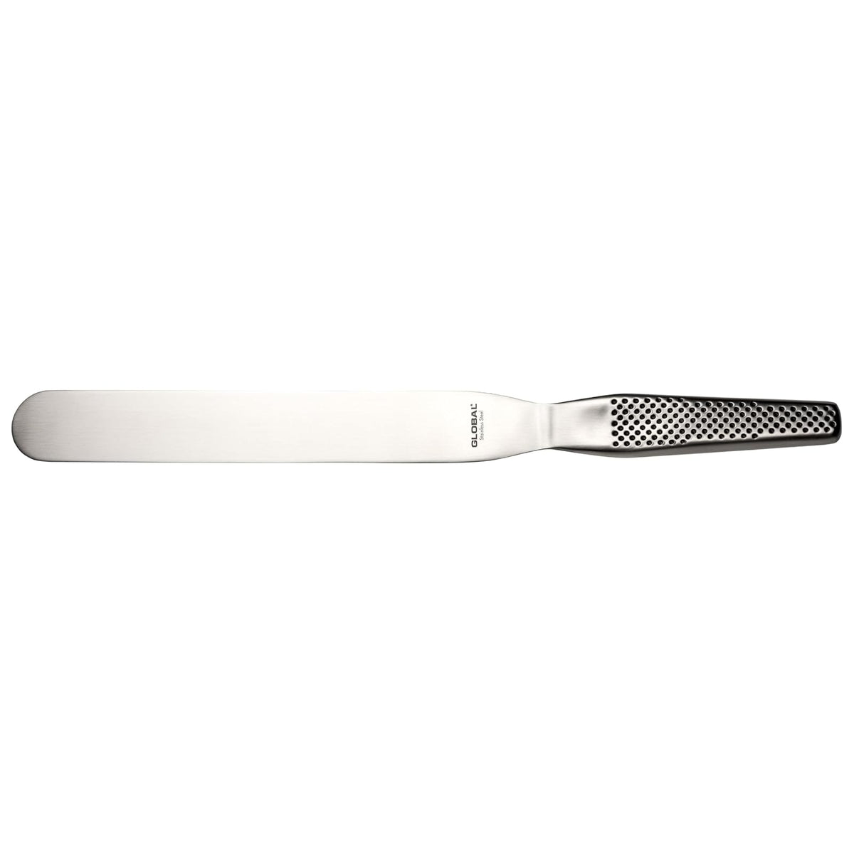 Global Food Spatula, 10-Inch, Stainless Steel