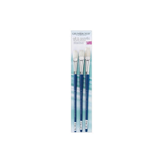 Grumbacher Paint Brush, 10mm, 12mm, 12mm, Nickel