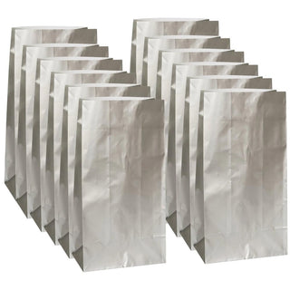 Unique Gift Wrap, 10 Count (Pack of 1), Silver