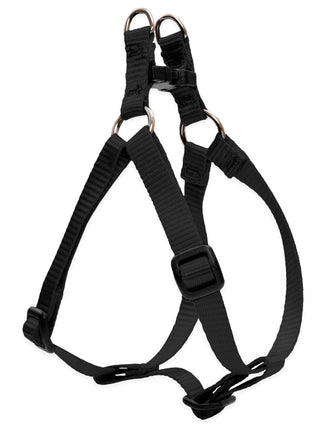 Lupine Pet Basics 1/2" Black 12-18" Step in Harness for Small Dogs