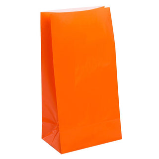 Unique Gift Wrap, 12 Count (Pack of 1), Orange