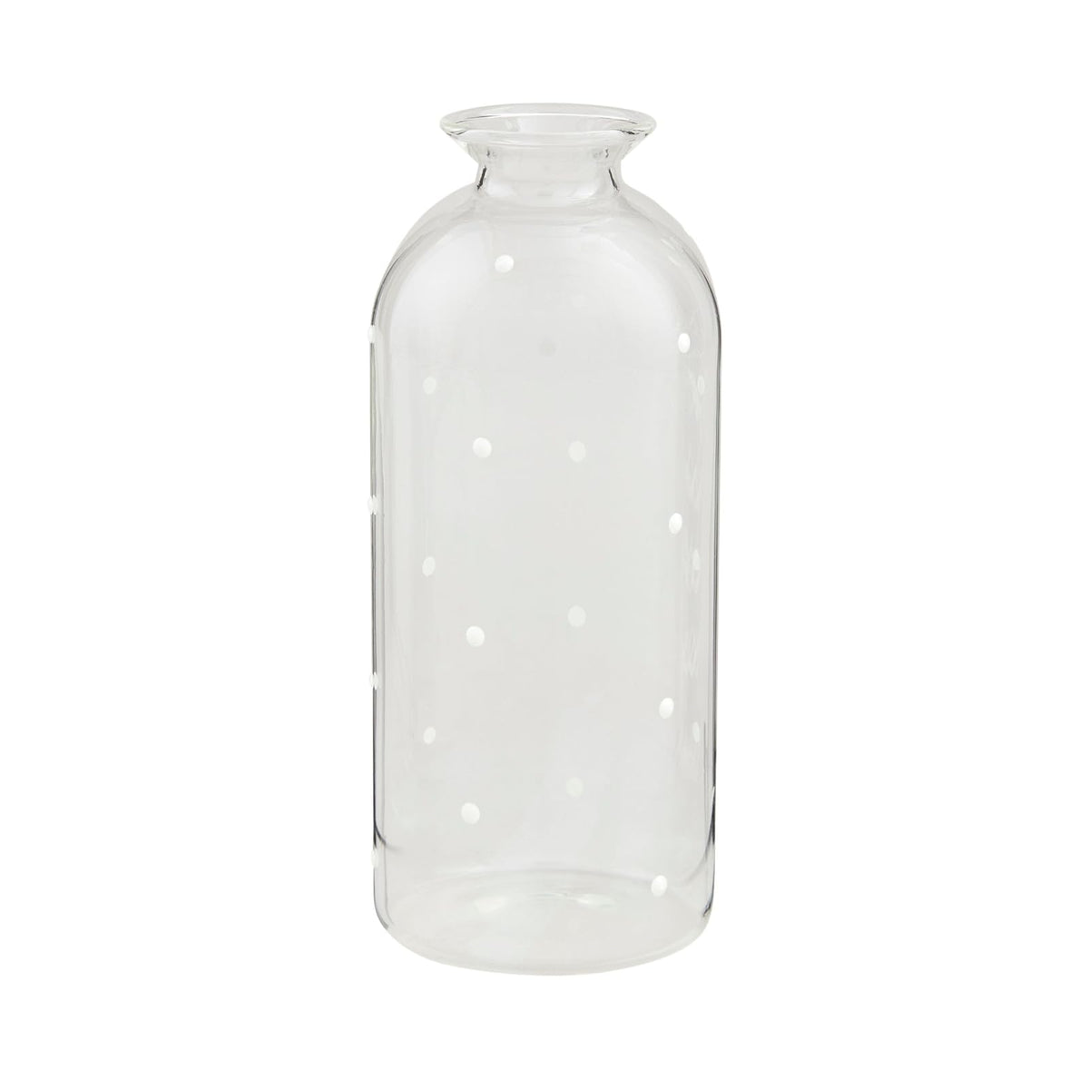 Mud Pie Vase, 6" x 2.5", Dot