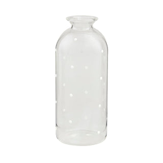 Mud Pie Vase, 6" x 2.5", Dot