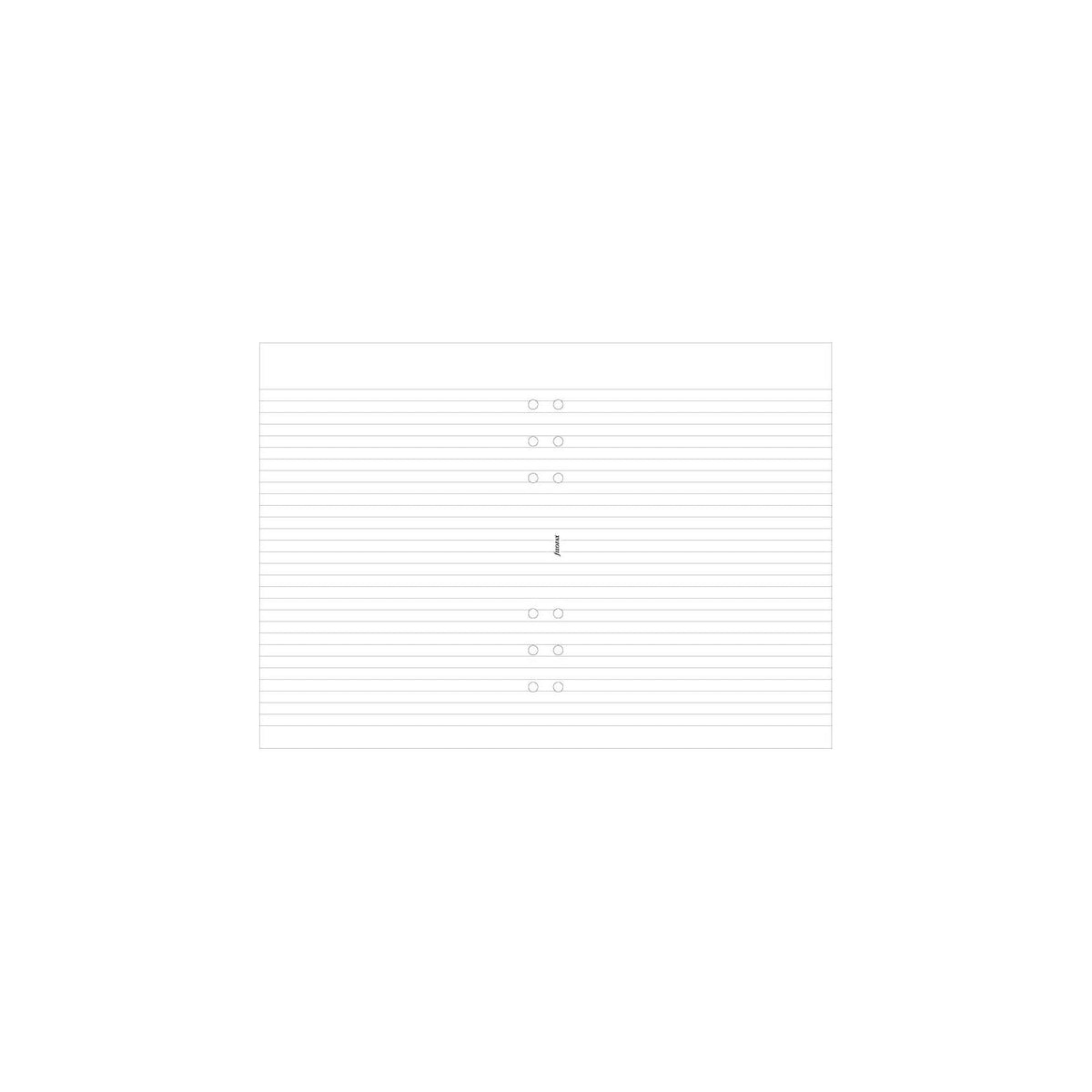 Filofax Writing Paper, 1 Count (Pack of 1), white