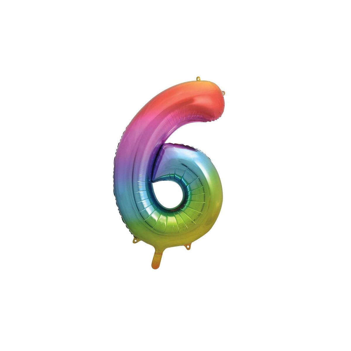 Unique Balloon, 34" Foil Helium Balloon, Rainbow