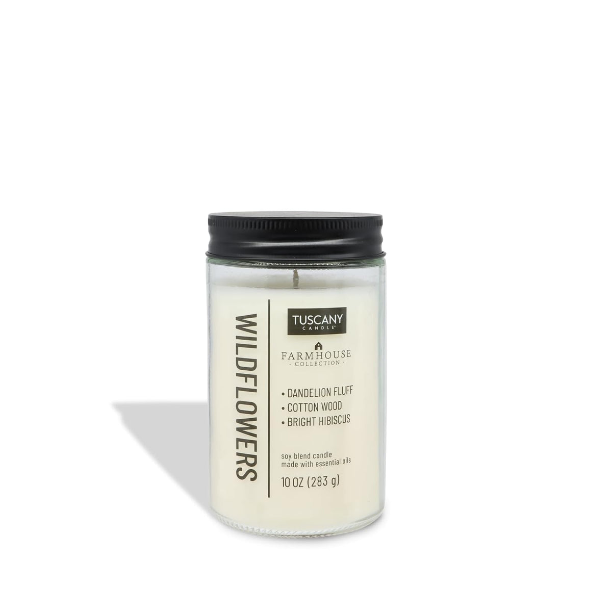 Tuscany Candle Candle, 10 oz, White