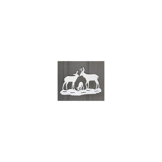 DCentral Decorative Magnet, 4.5W X 7.5L, White